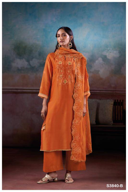 Ganga jaelina 3840 Wholesale dress materials suppliers