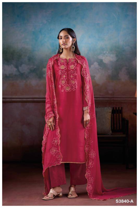 Ganga jaelina 3840 Wholesale dress materials suppliers