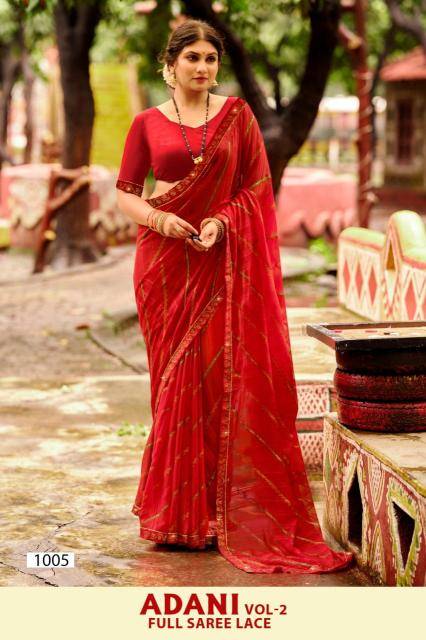 Tulsi adani vol 2 Saree manufacturers in India