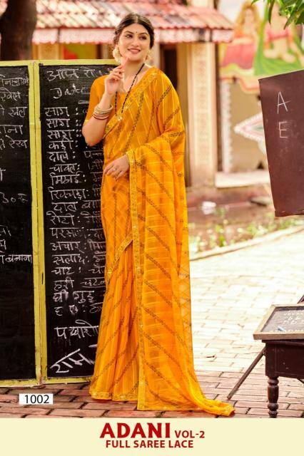 Tulsi adani vol 2 Saree manufacturers in India