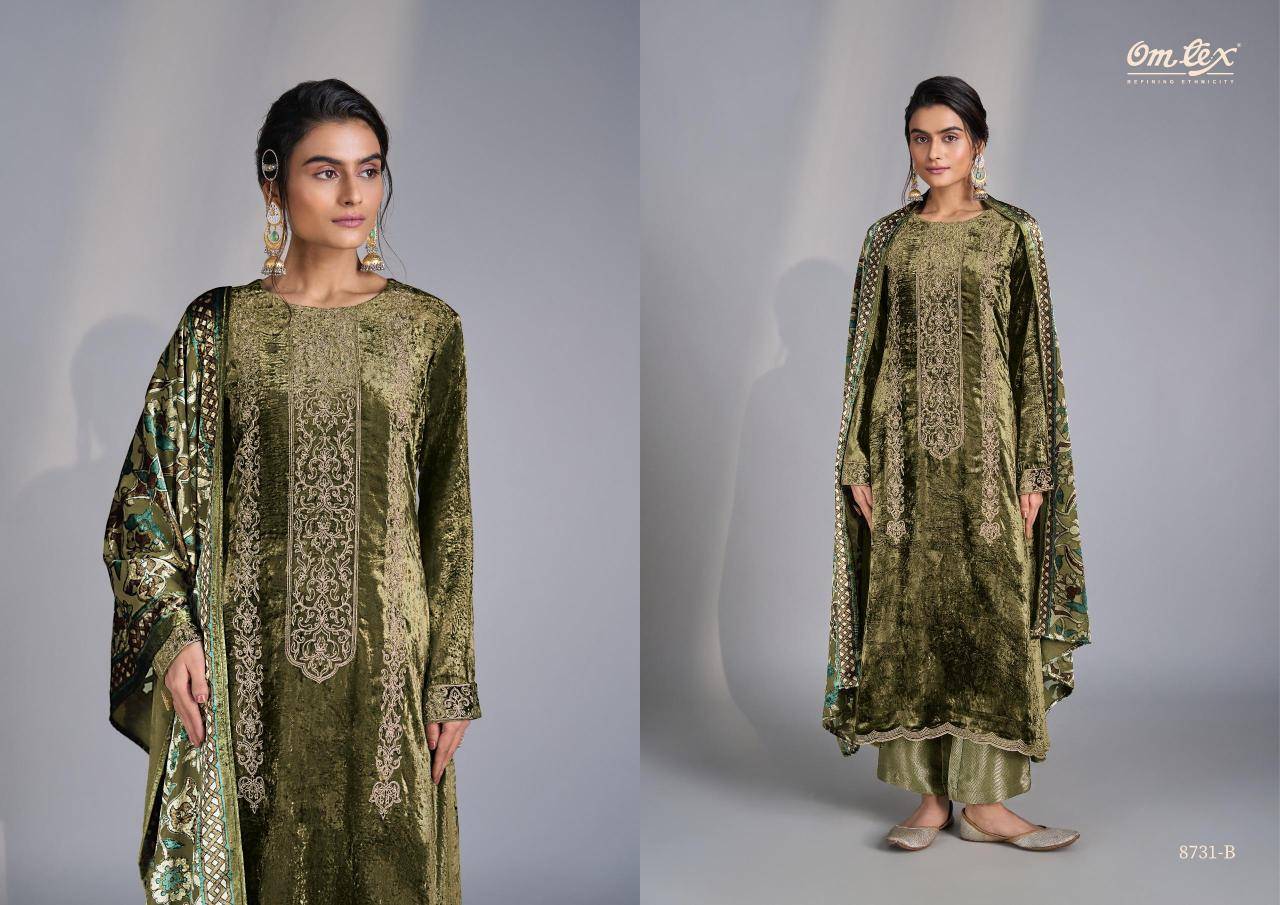 Omtex ritha vol 34 Wholesale dress materials manufacturers in Kolkata