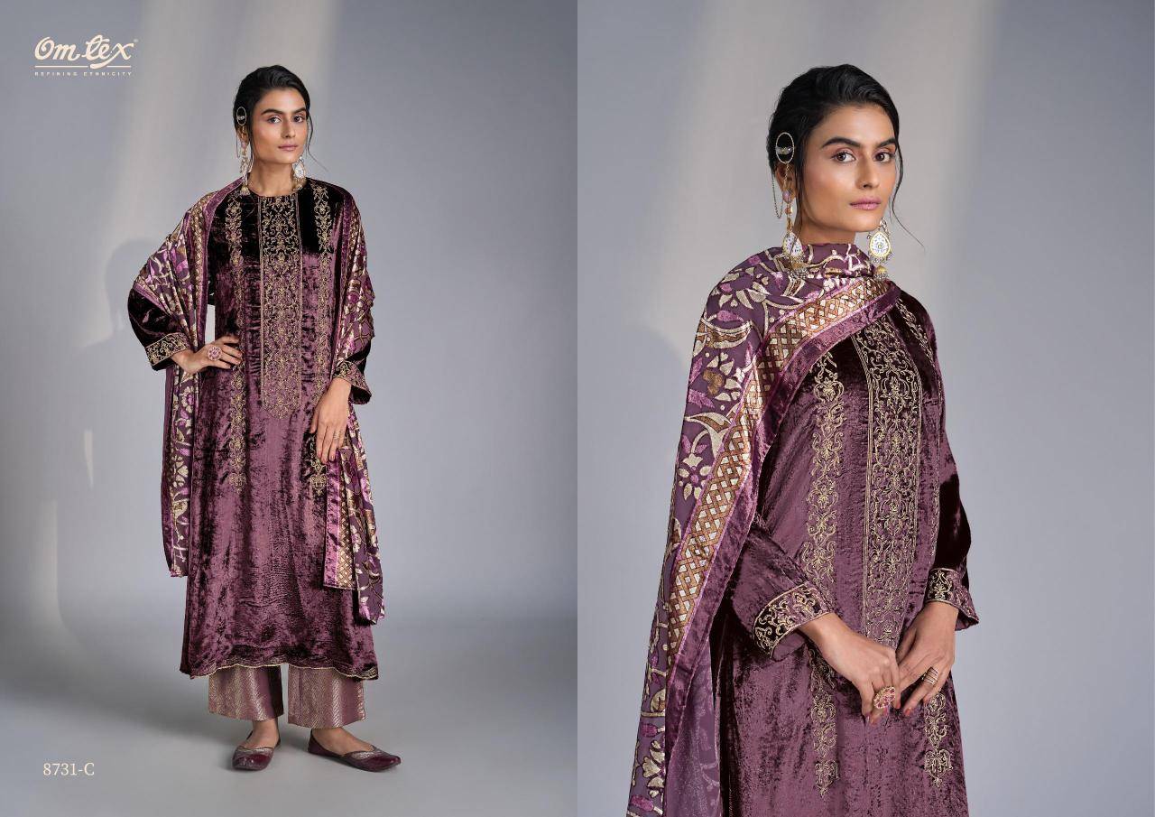 Omtex ritha vol 34 Wholesale dress materials manufacturers in Kolkata