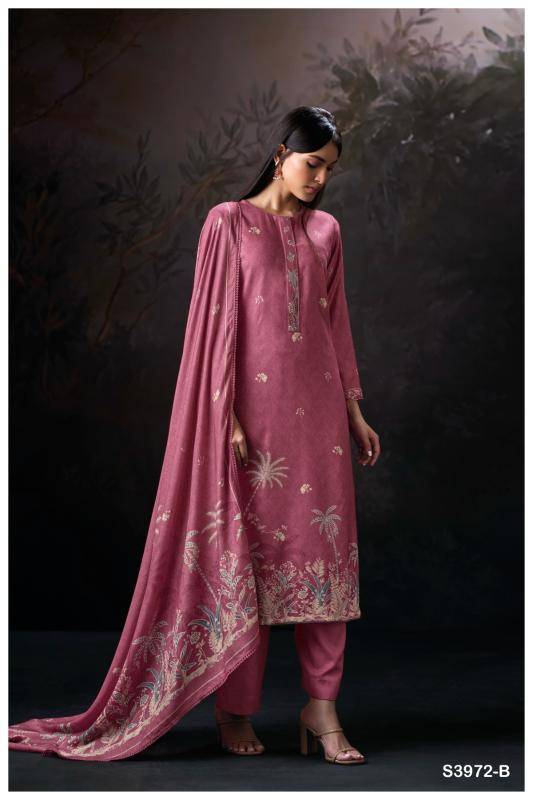 Ganga gehna 3972 Wholesale dress materials prices in Kolkata