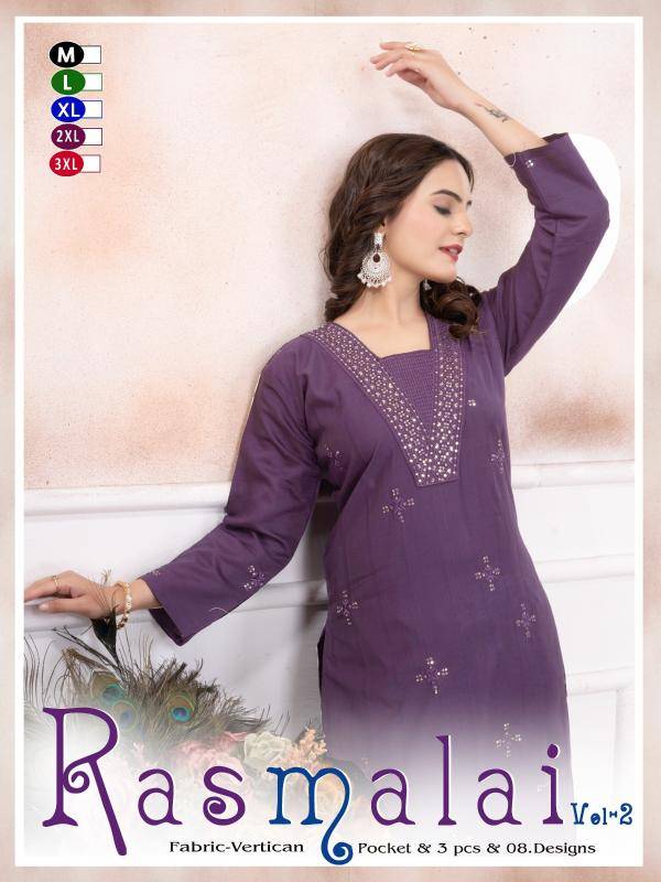 Shorya ft rasmalai vol 2 Kurti wholesalers in Ahmedabad