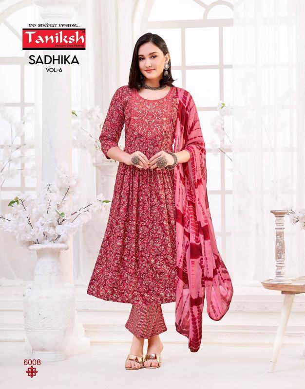 Taniksh sadhika vol 6 Wholesale kurti suppliers