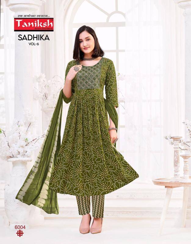 Taniksh sadhika vol 6 Wholesale kurti suppliers