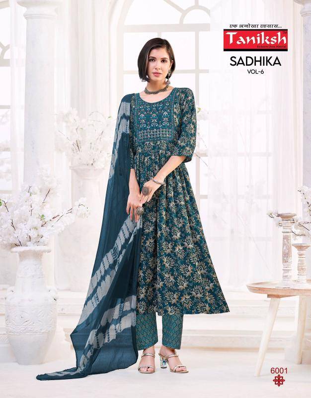 Taniksh sadhika vol 6 Wholesale kurti suppliers