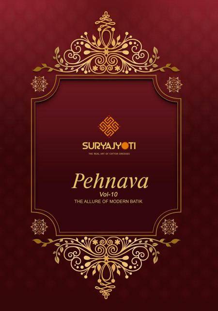Suryajyoti pehnava vol-10 Kurti manufacturers and exporters