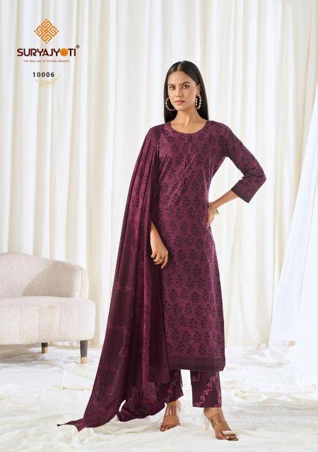 Suryajyoti pehnava vol-10 Kurti manufacturers and exporters