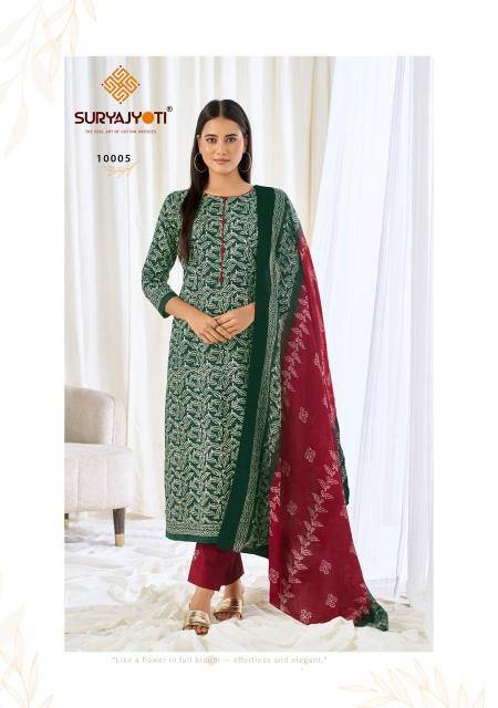 Suryajyoti pehnava vol-10 Kurti manufacturers and exporters