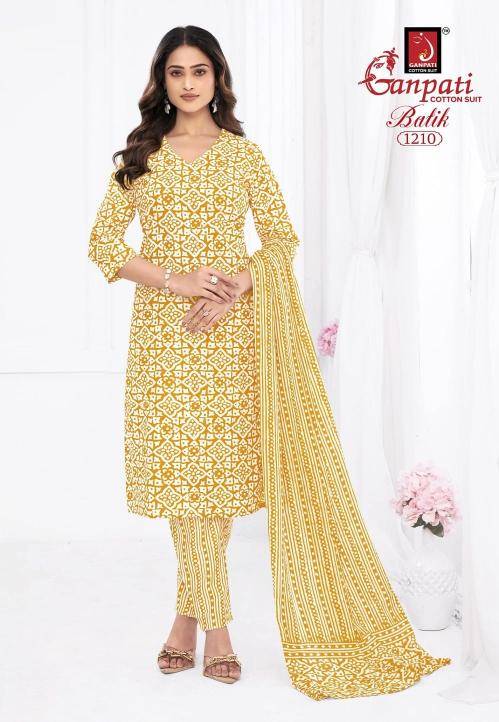 Ganpati batik vol-12 Cotton kurtis suppliers