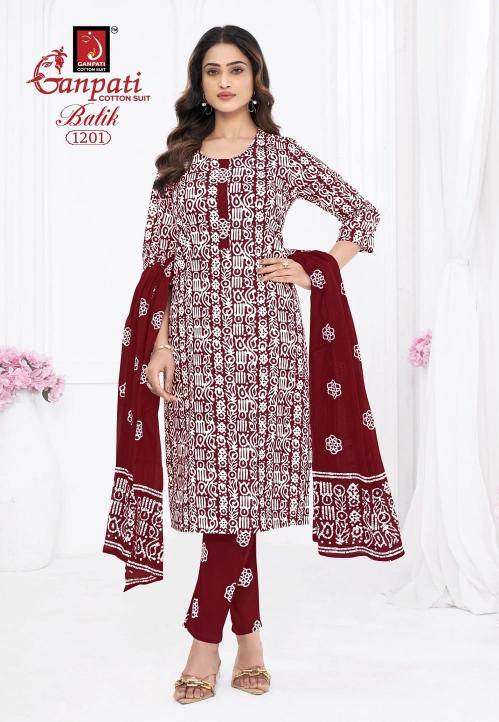 Ganpati batik vol-12 Cotton kurtis suppliers