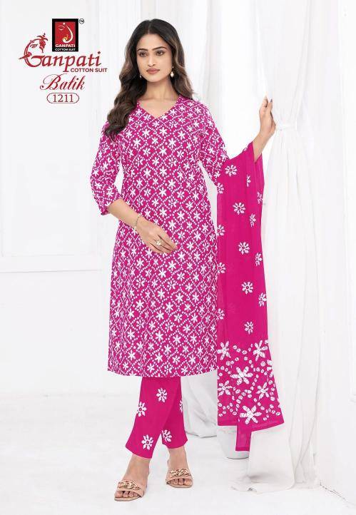 Ganpati batik vol-12 Cotton kurtis suppliers