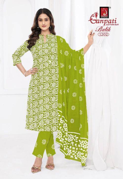 Ganpati batik vol-12 Cotton kurtis suppliers