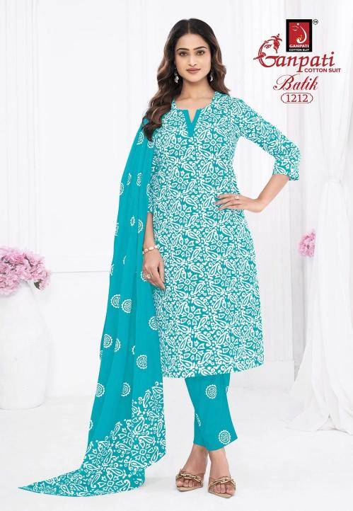 Ganpati batik vol-12 Cotton kurtis suppliers