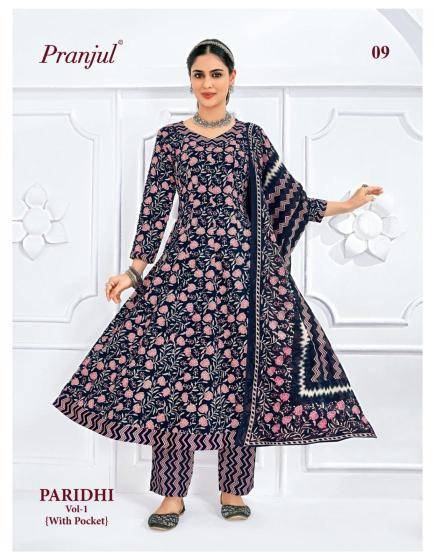 Pranjul paridhi vol 1 Printed kurtis manufacturers