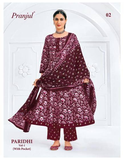 Pranjul paridhi vol 1 Printed kurtis manufacturers