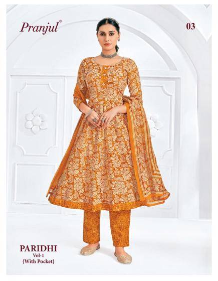 Pranjul paridhi vol 1 Printed kurtis manufacturers