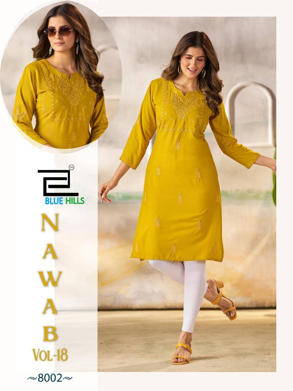 Blue hills nawab vol 1 Kurti wholesalers in Delhi