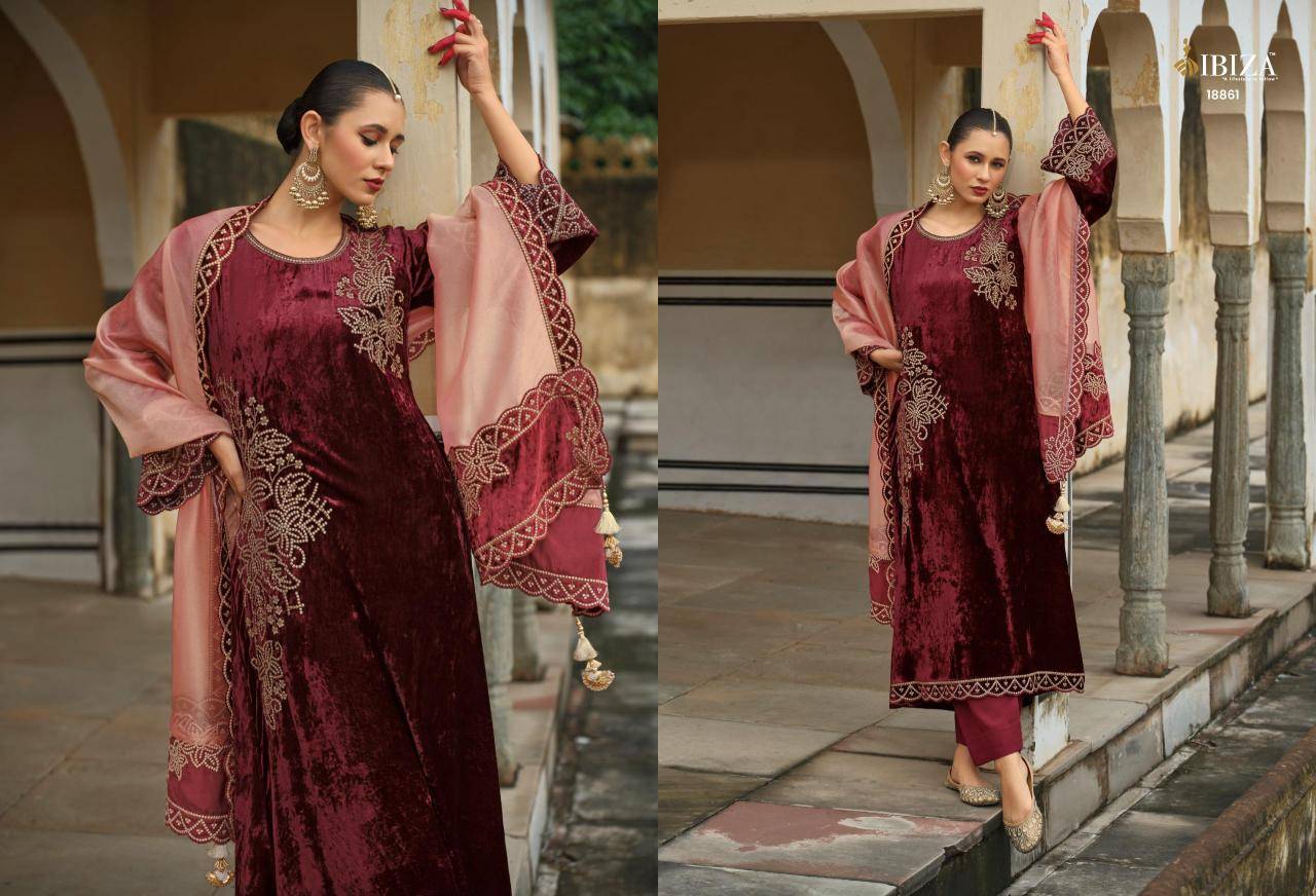 Ibiza attar nstitched dress material in bulk