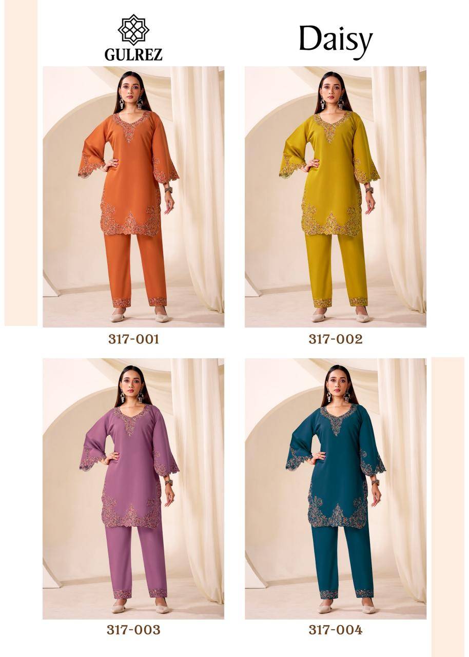 Karma gulrez daisy coord set Kurti export house in Delhi