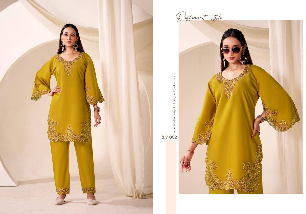 Karma gulrez daisy coord set Kurti export house in Delhi