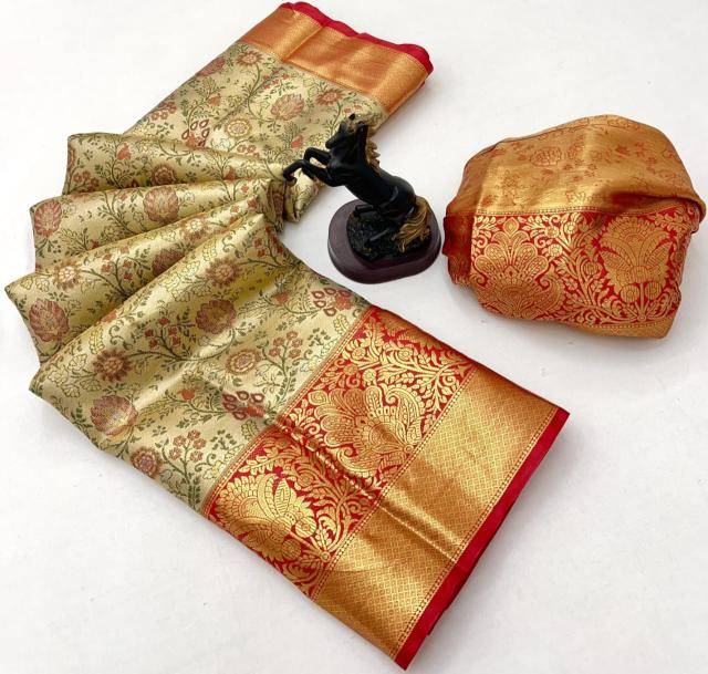 Malhar kanjivaram bridal silk Saree wholesaler in India