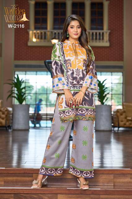 Karma the wonder woman coord set Kurti Wholesalers in Mumbai