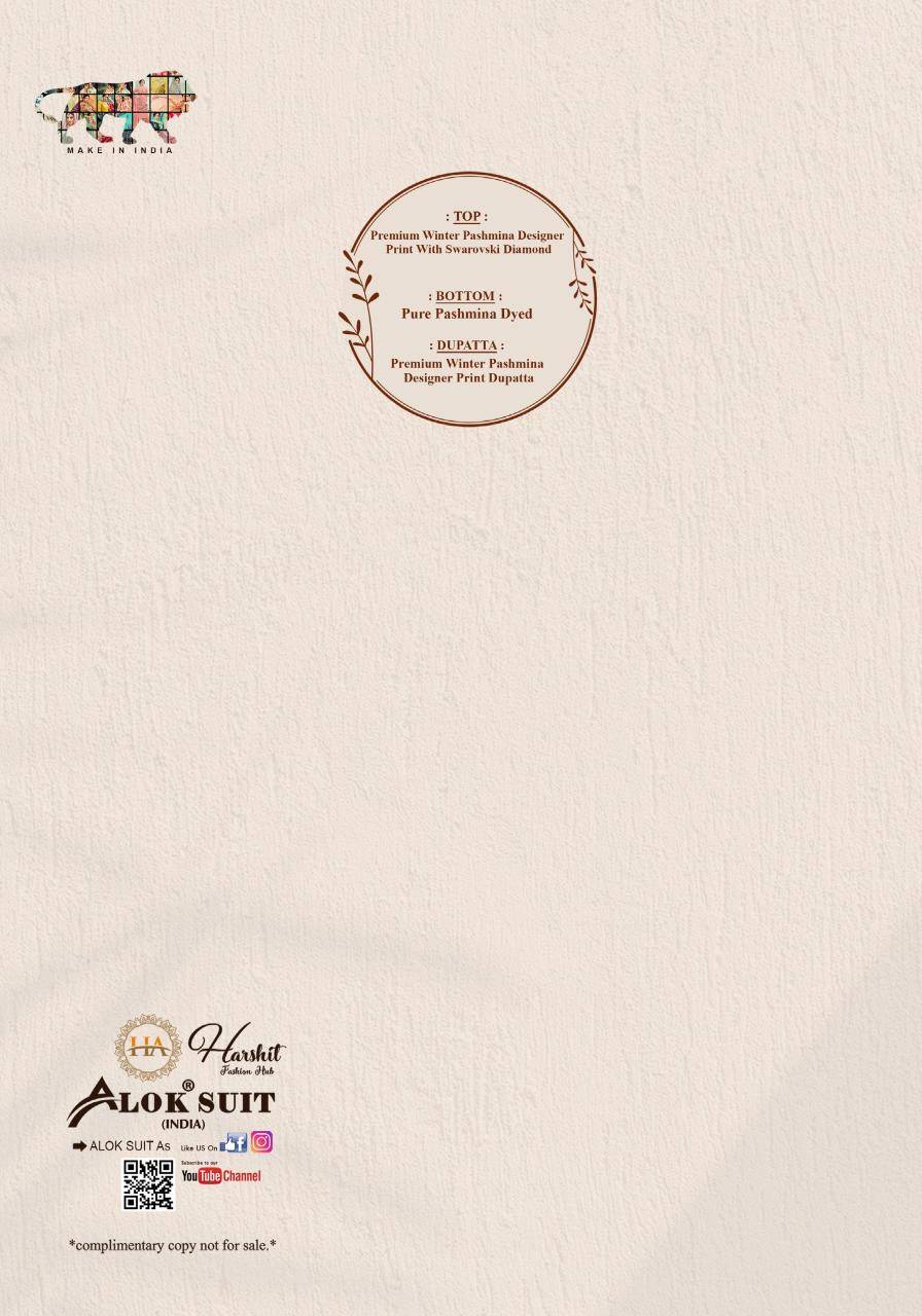 Alok suit palachi  Indian dress materials bulk order