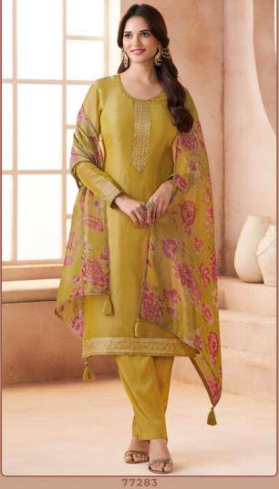Shorya kuleesh kanchi 2  Wholesale dress material suppliers in India