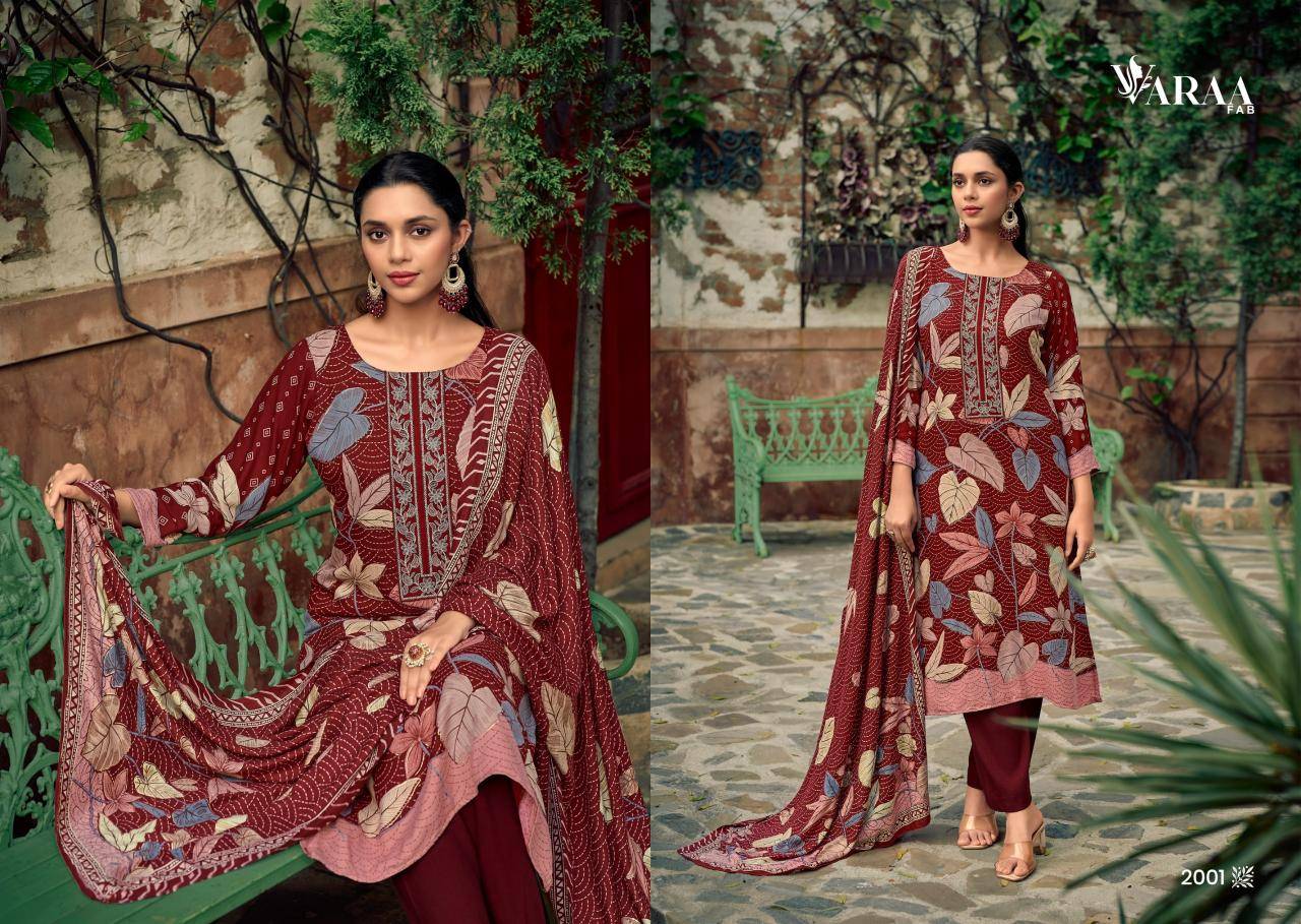 Varaa fab pashmina Bulk dress materials online