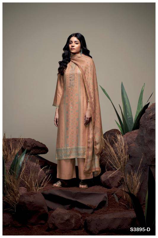 Ganga isabeau 3895 Wholesale designer dress materials in Kolkata