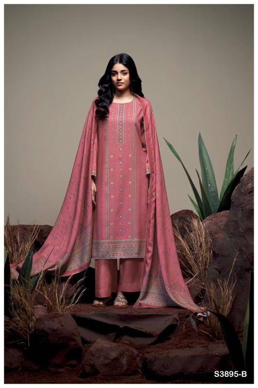 Ganga isabeau 3895 Wholesale designer dress materials in Kolkata