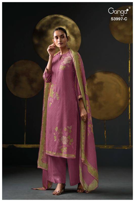 Ganga pariniti 3997 Dress material wholesalers in Kolkata
