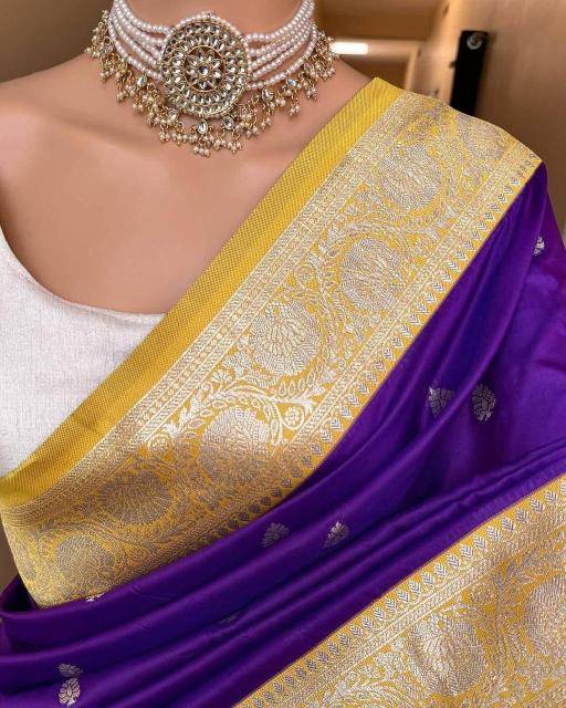 Krishnavi soft banarasi silk  Indian Saree market