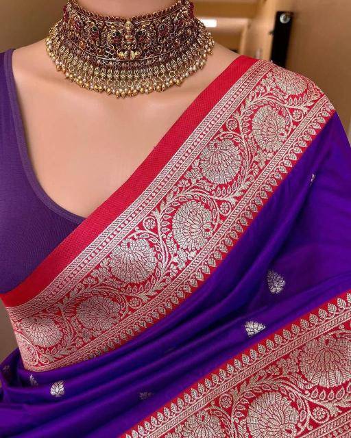 Krishnavi soft banarasi silk  Indian Saree market