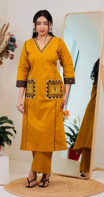 Adhya natural cotton coord set Kurti market in Mumbai