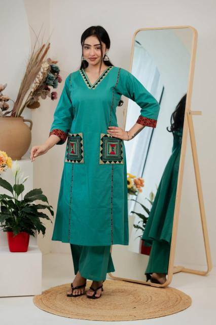 Adhya natural cotton coord set Kurti market in Mumbai