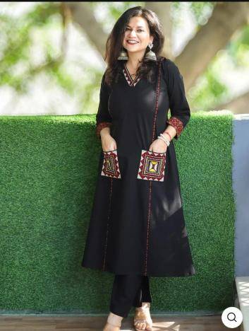 Adhya natural cotton coord set Kurti market in Mumbai