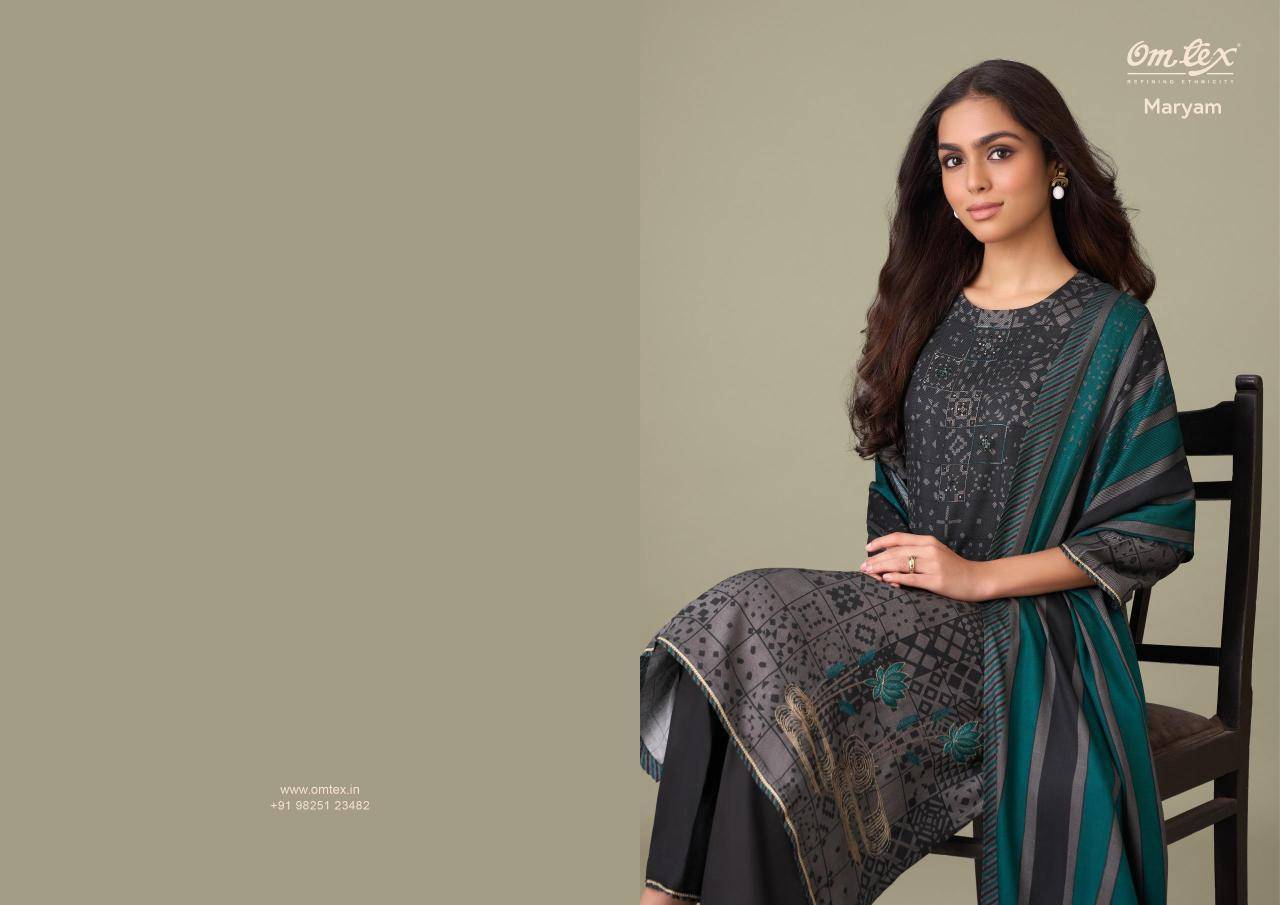 Omtex maryam Dress material wholesale market in Gujarat