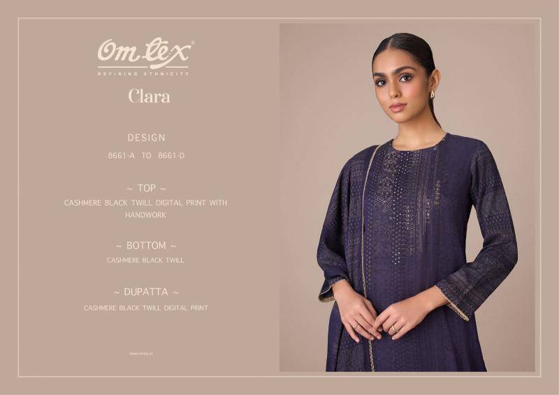 Omtex clara Fancy dress material wholesale in Ahmedabad
