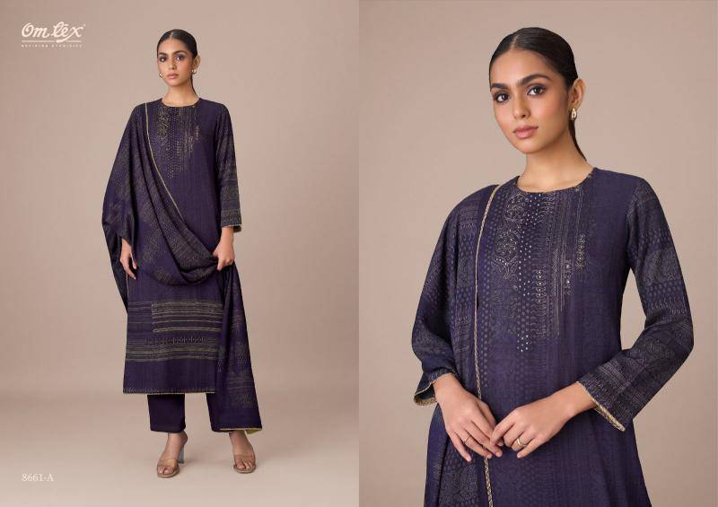 Omtex clara Fancy dress material wholesale in Ahmedabad