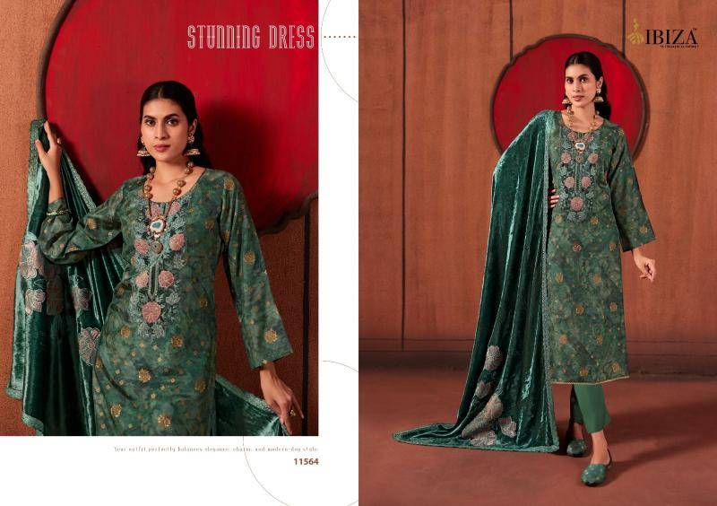 Ibiza tatva Printed dress material wholesale in Ahmedabad