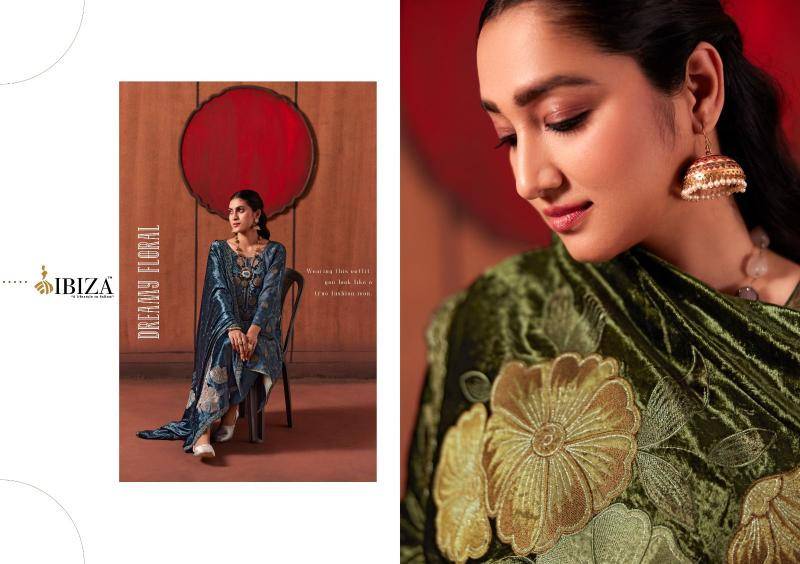 Ibiza tatva Printed dress material wholesale in Ahmedabad