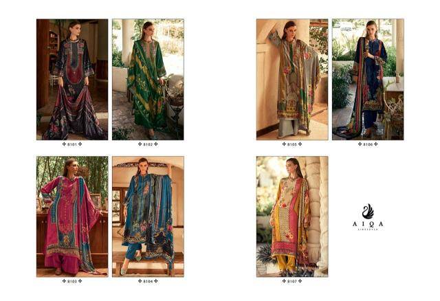 Aiqa the new vintage Bridal dress material wholesale in Ahmedabad