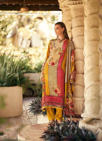Aiqa the new vintage Bridal dress material wholesale in Ahmedabad