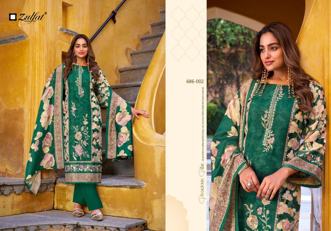 Zulfat kalamkaari Wholesale dress materials online