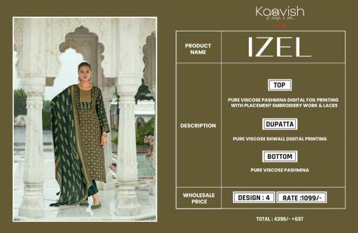 Kaavish izel Dress material suppliers online