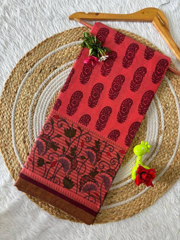 Lakhani raatkali pure cotton Saree wholesale market in Kolkata