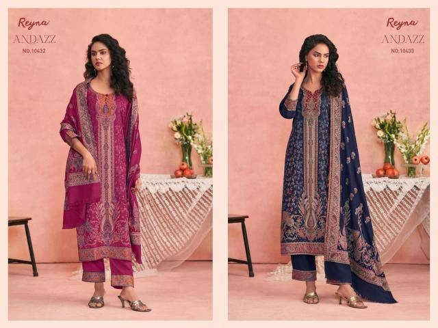 Reyna andazz Wholesale dress material market in Delhi